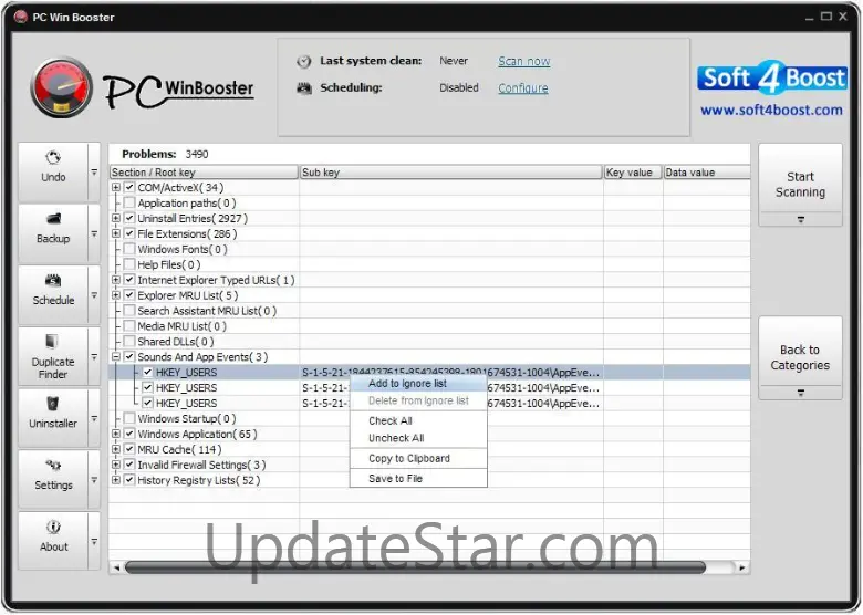 PC Win Booster Free 9.6.7.715
