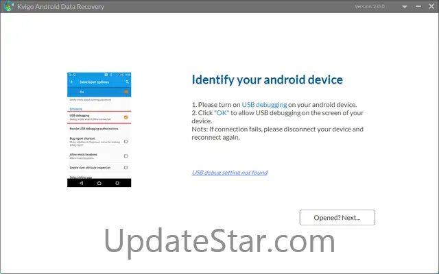 Kvigo Android Data Recovery for Mac 2.0.1