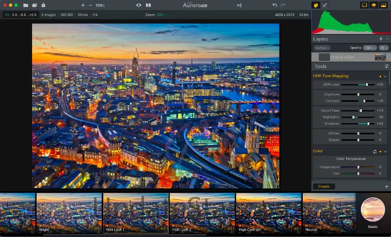 Aurora HDR Software 1.0.1