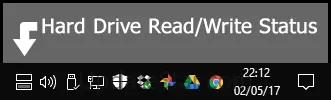 Hard Disk Activity Notifier 1.0