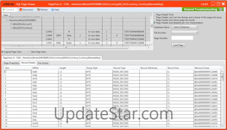 SQL Page Viewer 1.0
