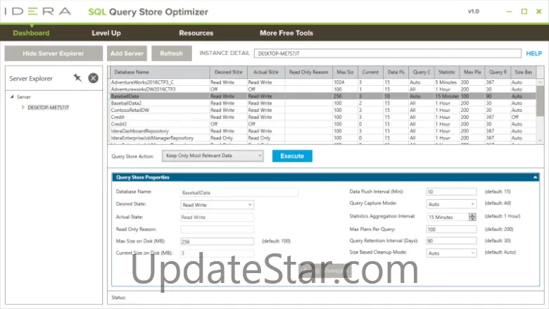 SQL Query Store Optimizer 1.0.0.29465