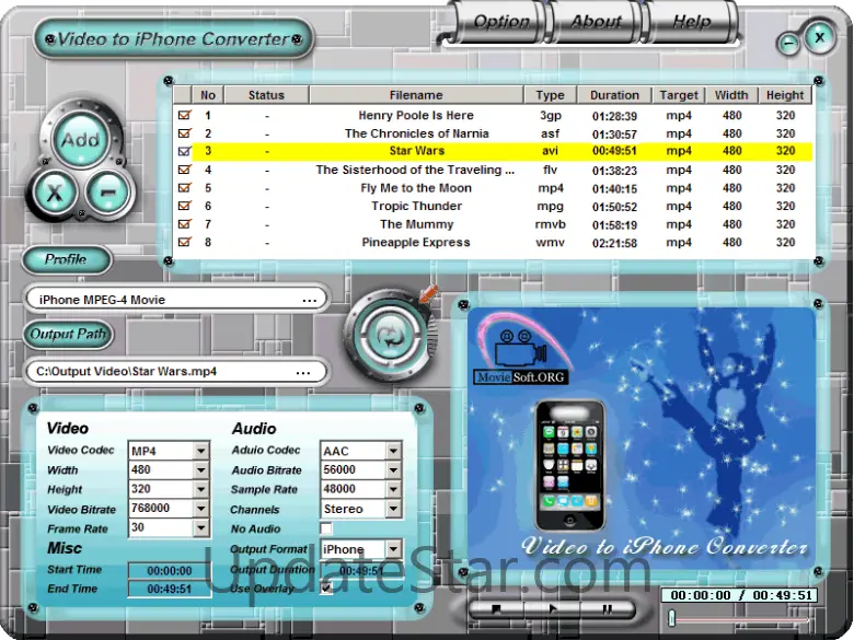 Video to iPhone converter 2.32