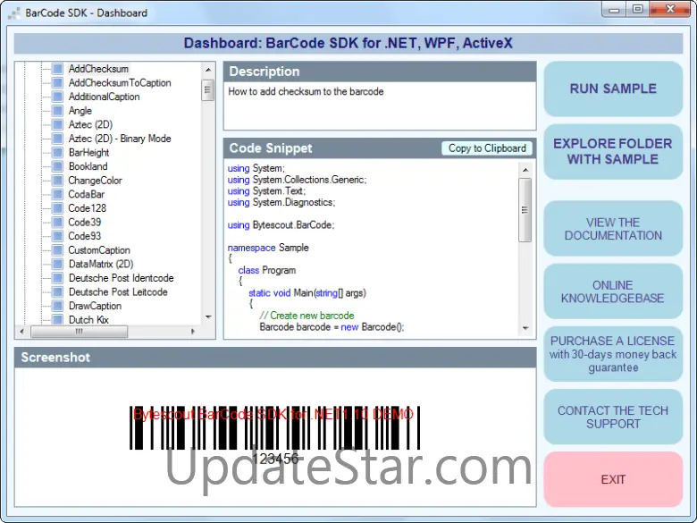 Bytescout BarCode Generator 7.6.3.1256