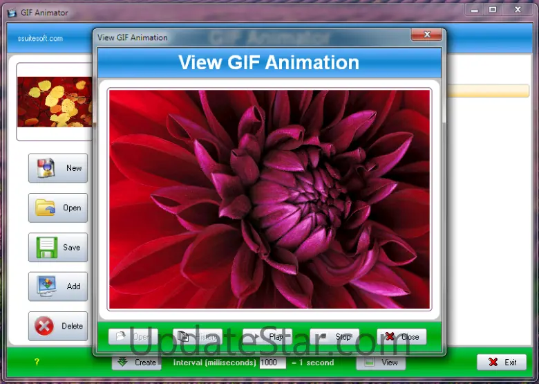 SSuite Gif Animator 3.0