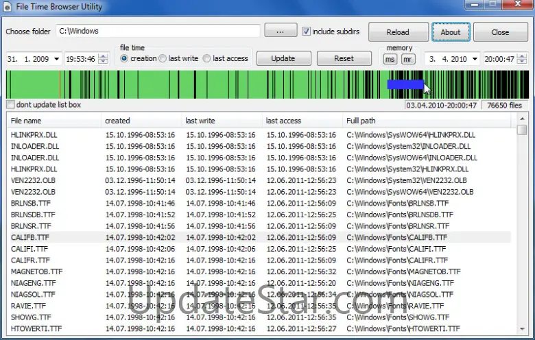 File Time Browser 1.0