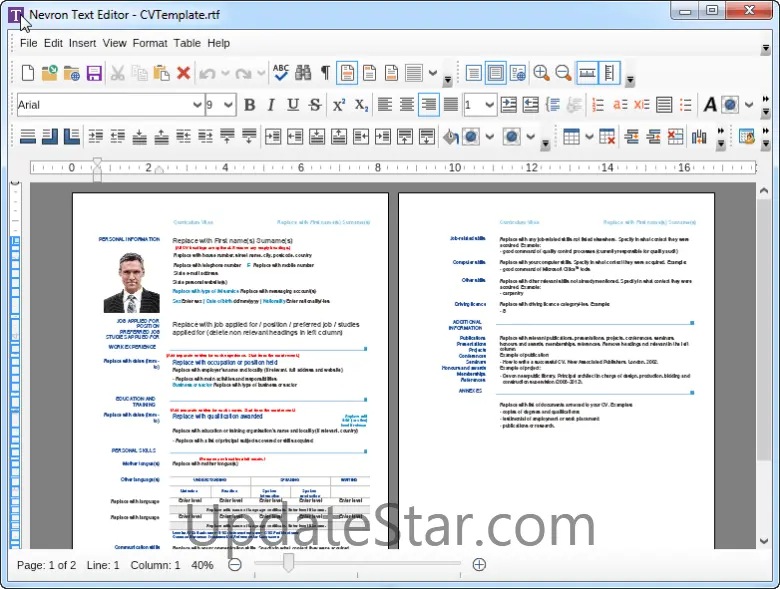 NOV Rich Text Editor for .NET 2022.1