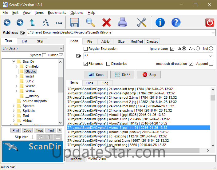 ScanDir Portable 1.3.6