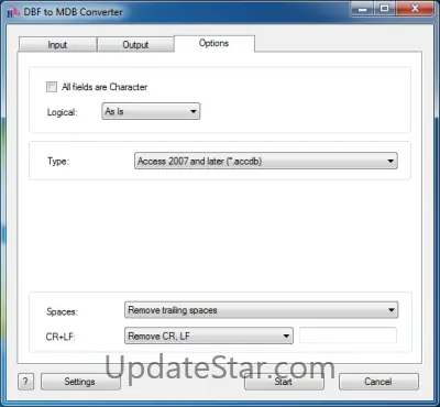 DBF to MDB (Access) Converter 3.30