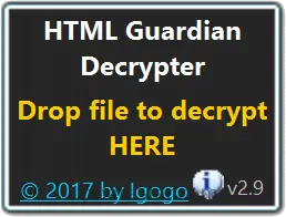 HTML Guardian Decrypter 4.0