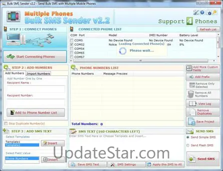 Bulk SMS Sender 4 Phones 2.2.3.11