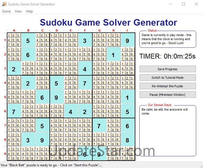 Sudoku Game Solver Generator for Windows 1.0