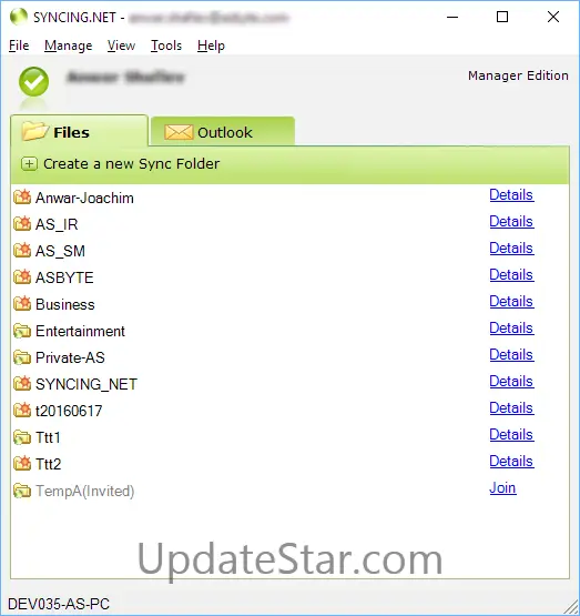 SYNCING.NET 6.5.0.3784