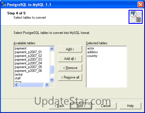 PostgreSQL-to-MySQL 3.5
