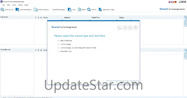 Exchange Server Data Recovery 18.1