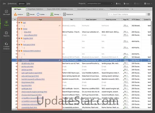 WebSite Auditor Professional 4.58.6