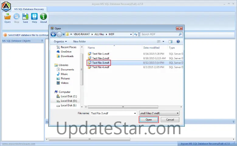 Aryson SQL Database Recovery 8.0.0.4