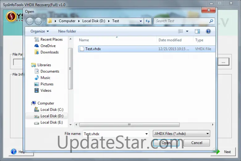 VHDX Recovery Tool 1.0