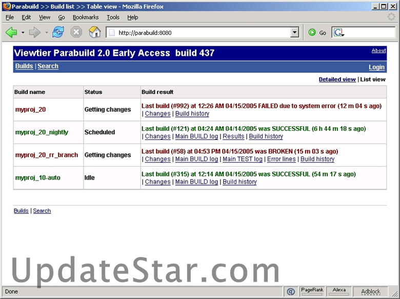 Parabuild 3.1.11