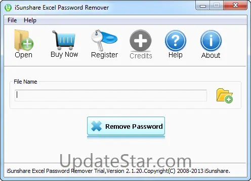 iSunshare Excel Password Remover 2.1.20