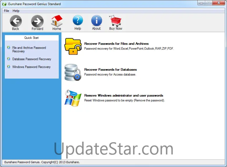 iSunshare Password Genius Standard