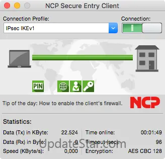 NCP Secure Entry Client for OS X 4.0.46079