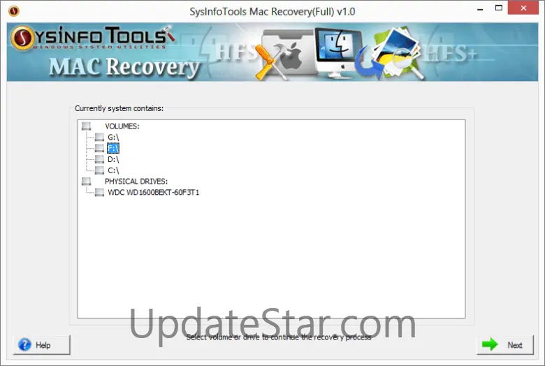 SysInfoTools Mac Data Recovery 1.0