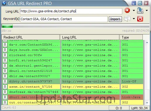 GSA URL Redirect PRO 1.77