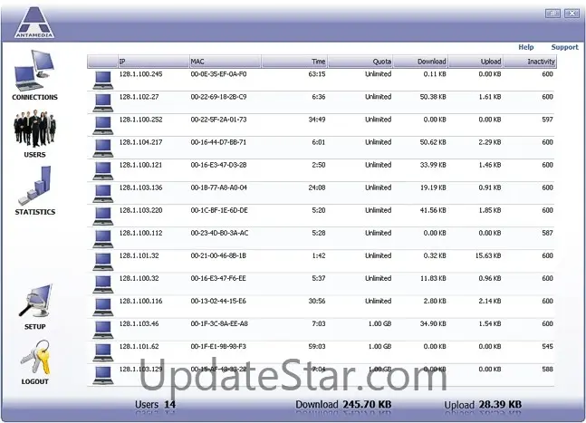 Bandwidth Manager Software 4.0.2