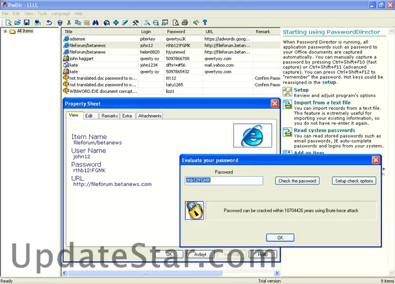 Password Director 3.2.2206
