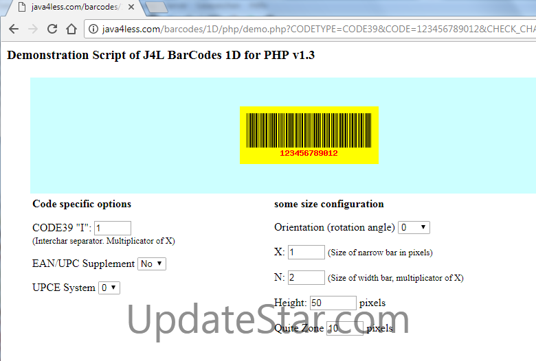 J4L Barcodes 1D for Php 1.3