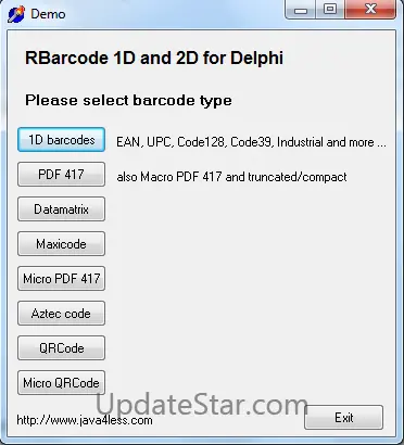 J4L RBarcode for Delphi 1.2.2