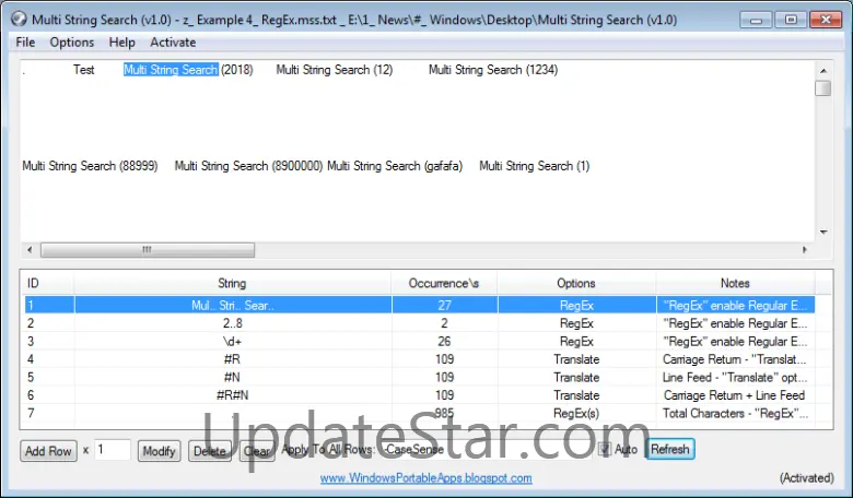 Multi String Search 1.0