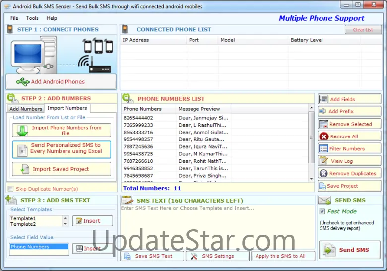 Android Bulk SMS Sender 5.0.1.11