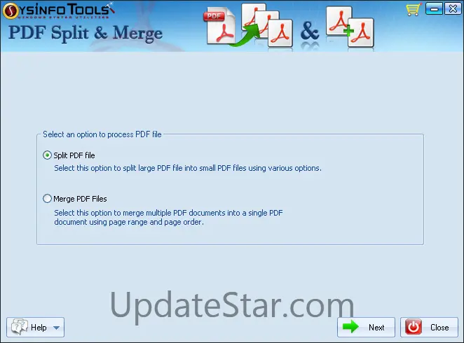 SysInfoTools PDF Split and Merge 2.0