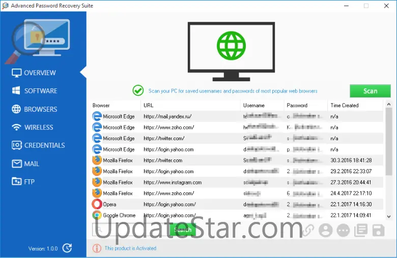 Advanced Password Recovery Suite 2.2.0