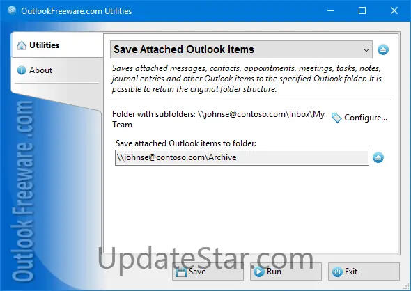 Save Attached Outlook Items 4.20