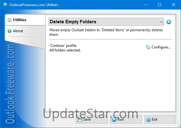 Delete Empty Folders for Outlook 4.20