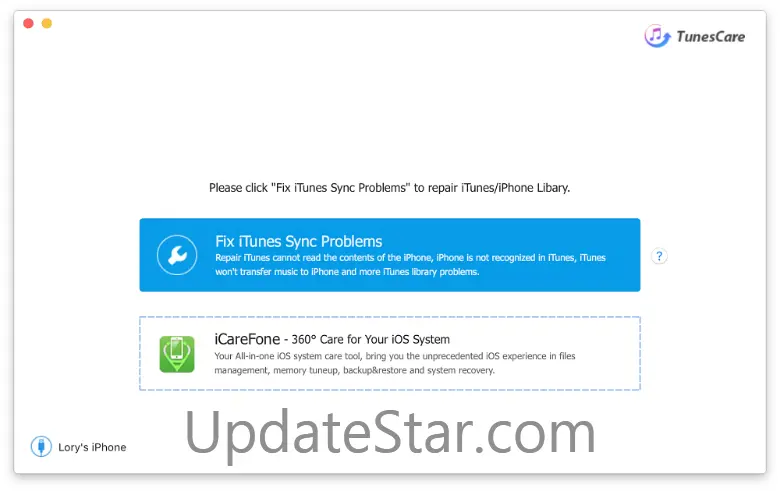 Tenorshare TunesCare 1.0