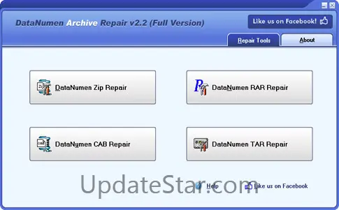 DataNumen Archive Repair 4.0