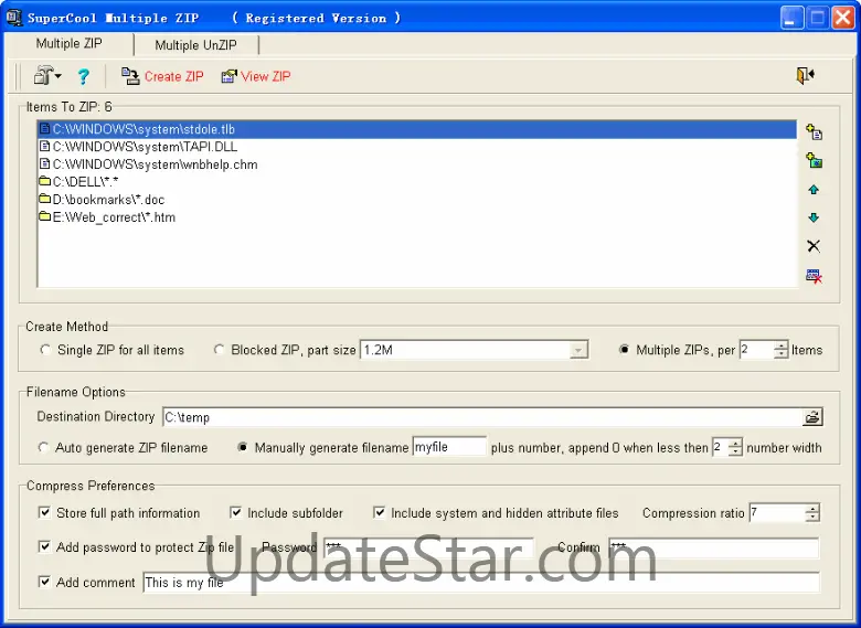 SuperCool Multiple ZIP 1.0