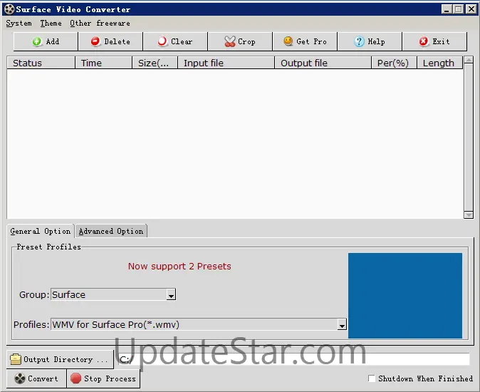 Surface Video Converter Express 2.0.1