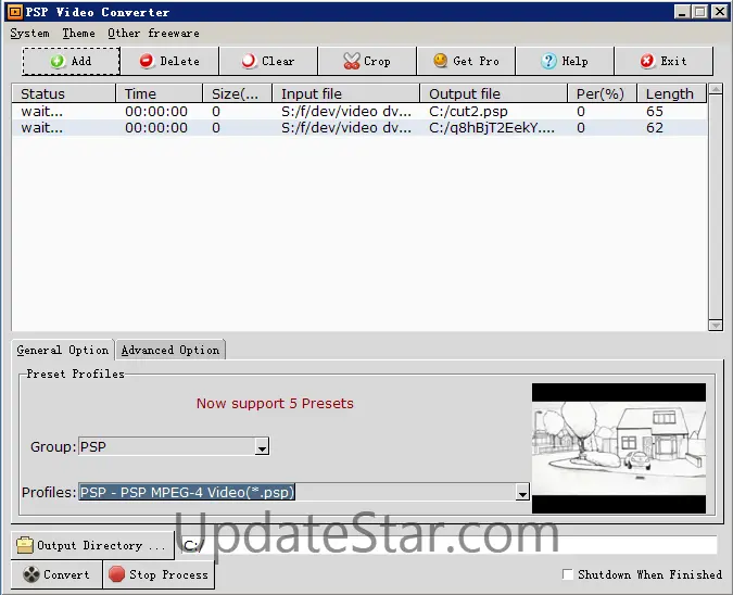 PSP Video Converter 3.6.40