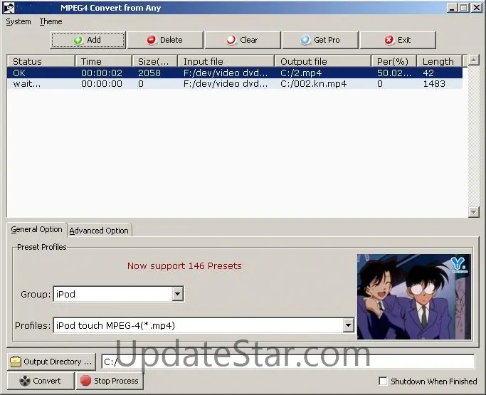 MPEG4 Convert from Any 3.0.8