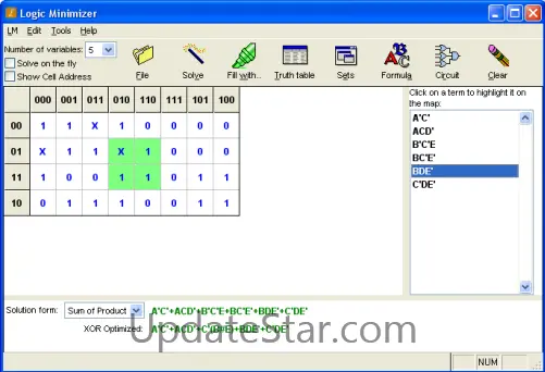 Logic Minimizer 1.2.2