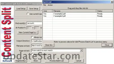 PDF Content Split Batch 4.01