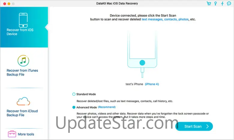 DataKit Mac iOS Data Recovery 9.0.76