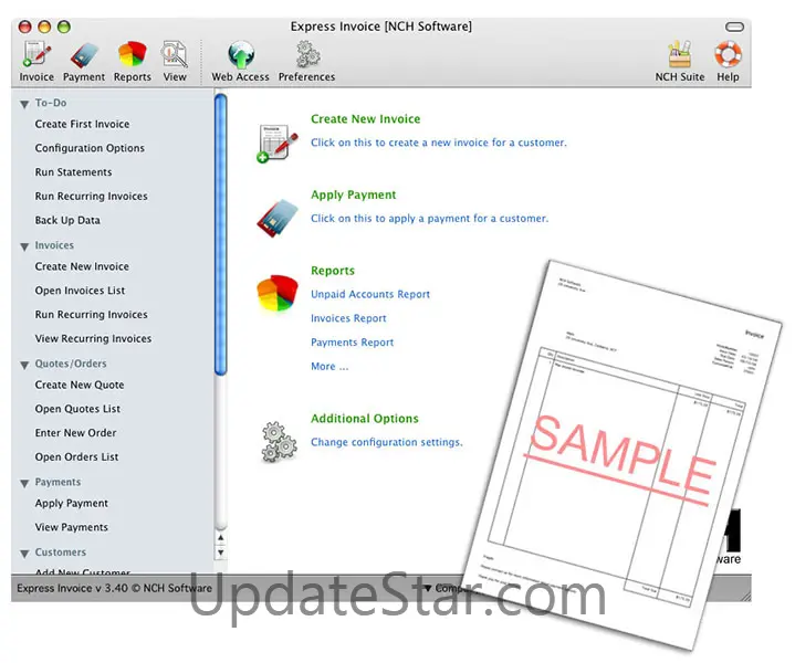 Express Invoice Plus Edition for Mac 5.5
