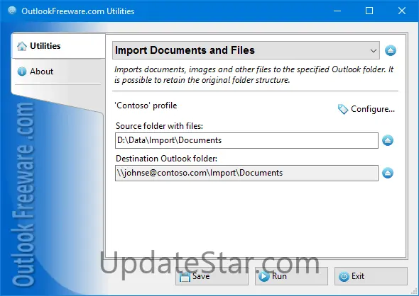 Import Documents and Files for Outlook 4.20