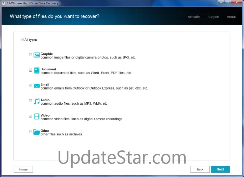 IUWEshare Hard Drive Data Recovery
